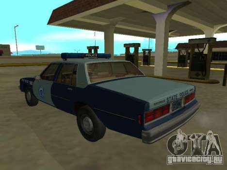 Chevrolet Caprice 1987 Massachusetts S Police для GTA San Andreas