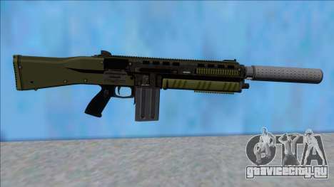 GTA V Vom Feuer Assault Shotgun Green V8 для GTA San Andreas