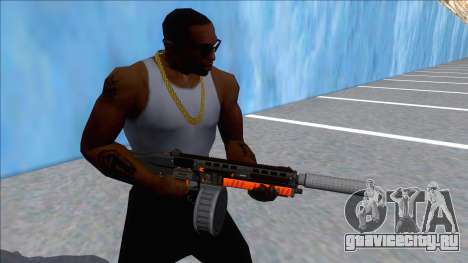 GTA V Vom Feuer Assault Shotgun Orange V7 для GTA San Andreas