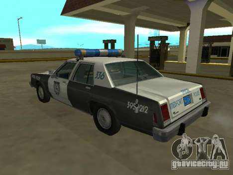 Ford LTD Crown Victoria 1987 Medford Spec Police для GTA San Andreas