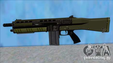 GTA V Vom Feuer Assault Shotgun Green V15 для GTA San Andreas