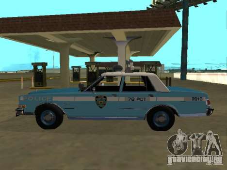 Dodge Diplomat 1987 New York Police Dept для GTA San Andreas