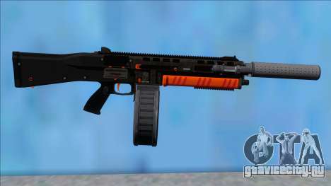 GTA V Vom Feuer Assault Shotgun Orange V1 для GTA San Andreas