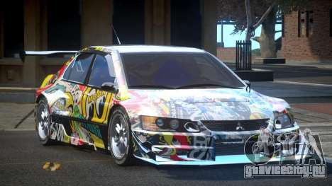 Mitsubishi Lancer Evolution IX SP-R PJ7 для GTA 4