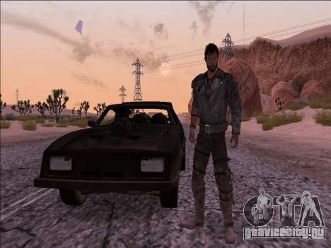 Max Rockatansky with Jacket для GTA San Andreas