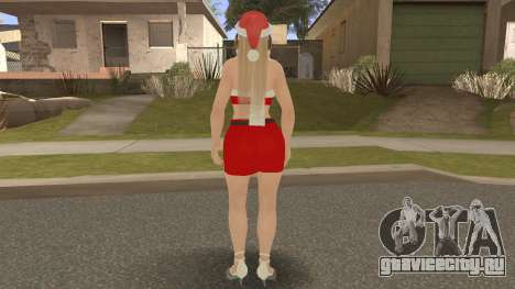 DOA Rachel Berry Burberry Christmas Special V3 для GTA San Andreas