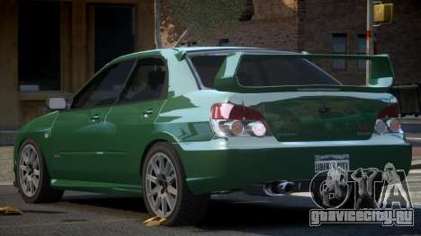 Subaru Impreza SP STI для GTA 4