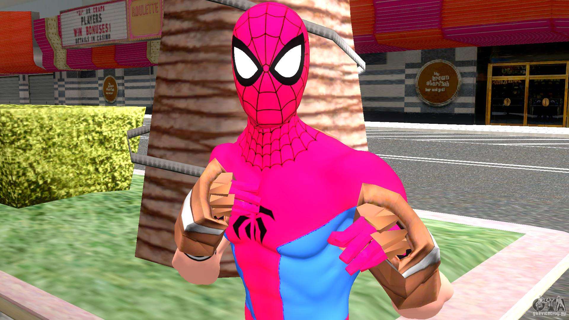 Мод Spider Man PS4 ITSV Clan Suit для GTA San Andreas. 
