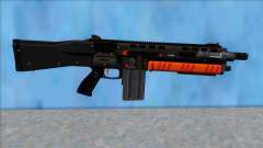 GTA V Vom Feuer Assault Shotgun Orange V12 для GTA San Andreas