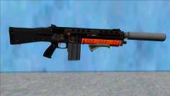 GTA V Vom Feuer Assault Shotgun Orange V4 для GTA San Andreas