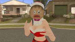 DOA Nyotengu Berry Burberry Christmas Special V3 для GTA San Andreas