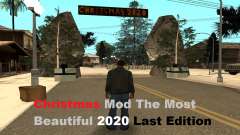 Christmas Mod The Most Beautiful 2020 LE для GTA San Andreas
