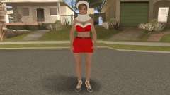 Lisa Hamilton Berry Burberry Christmas V2 для GTA San Andreas