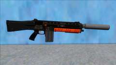 GTA V Vom Feuer Assault Shotgun Orange V8 для GTA San Andreas