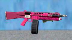 GTA V Vom Feuer Assault Shotgun Pink V5 для GTA San Andreas