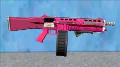 GTA V Vom Feuer Assault Shotgun Pink V9 для GTA San Andreas