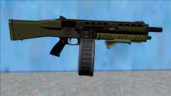 GTA V Vom Feuer Assault Shotgun Green V9 для GTA San Andreas