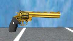 CSO2 Golden Anaconda Revolver для GTA San Andreas
