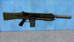GTA V Vom Feuer Assault Shotgun Green V8 для GTA San Andreas