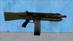 GTA V Vom Feuer Assault Shotgun Green V11 для GTA San Andreas