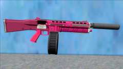 GTA V Vom Feuer Assault Shotgun Pink V7 для GTA San Andreas