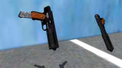 GTA V AP Pistol Extended для GTA San Andreas