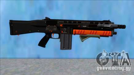 GTA V Vom Feuer Assault Shotgun Orange V6 для GTA San Andreas