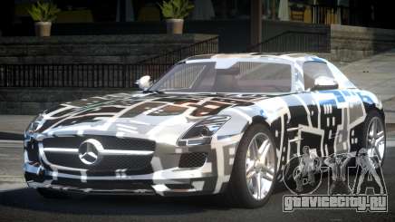 Mercedes-Benz SLS BS A-Style PJ2 для GTA 4