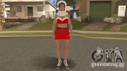 Lisa Hamilton Berry Burberry Christmas V2 для GTA San Andreas