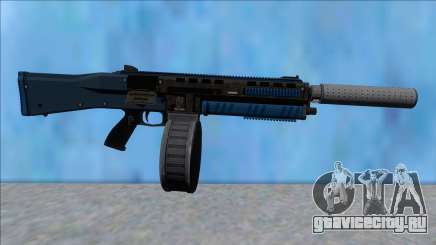 GTA V Vom Feuer Assault Shotgun LSPD V7 для GTA San Andreas