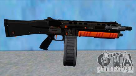 GTA V Vom Feuer Assault Shotgun Orange V11 для GTA San Andreas