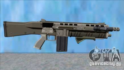 GTA V Vom Feuer Assault Shotgun Platinum V6 для GTA San Andreas