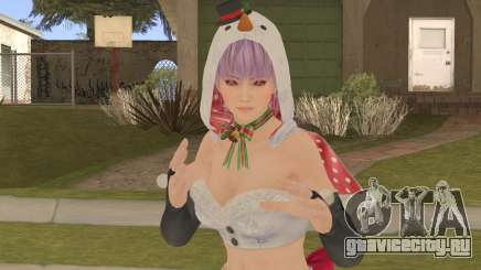 DOA Ayane Snowball Suit Christmas Special V1 для GTA San Andreas