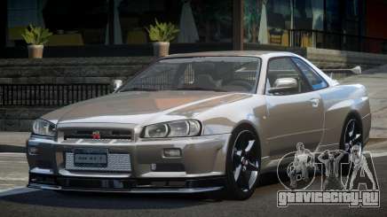 1999 Nissan Skyline R34 GT-R для GTA 4