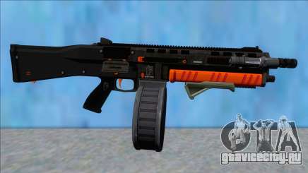 GTA V Vom Feuer Assault Shotgun Orange V5 для GTA San Andreas