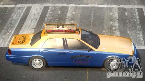 Vapid Stanier 2nd Gen Downtown Cab для GTA 4