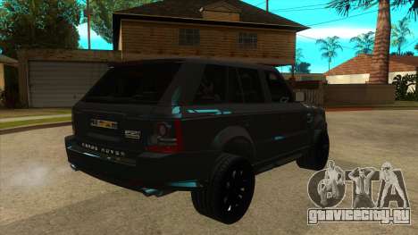 Sidhu Moosewala Range Rover Mod для GTA San Andreas