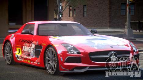 Mercedes-Benz SLS GS-R L5 для GTA 4