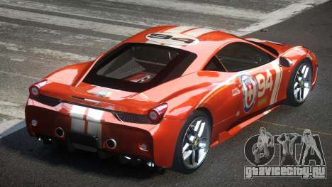 Ferrari 458 PSI-R L10 для GTA 4