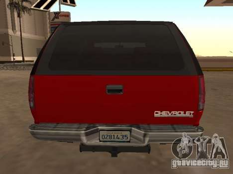 Chevrolet Blazer K5 1998 для GTA San Andreas