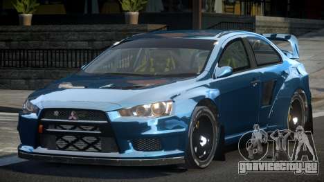 Mitsubishi Lancer Evo-X SP-G для GTA 4