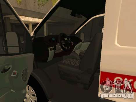 Ford Transit Скорая Медицинская Помощь для GTA San Andreas