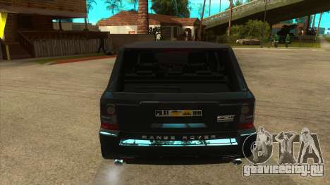 Sidhu Moosewala Range Rover Mod для GTA San Andreas