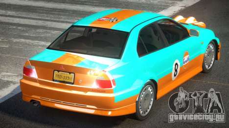 Mitsubishi Evolution VI PSI RC PJ7 для GTA 4