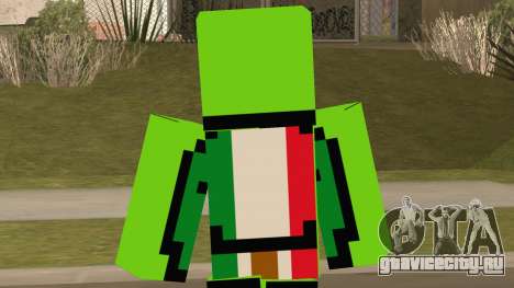 Mexican Dream Minecraft Skin для GTA San Andreas