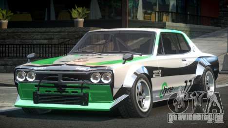 1977 Nissan Skyline KGC10 GT L1 для GTA 4