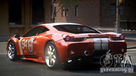 Ferrari 458 PSI-R L10 для GTA 4