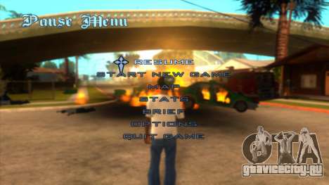 GTA5 HUD by DK22Pac для GTA San Andreas