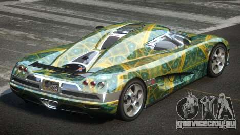 Koenigsegg CCX GTS-S L1 для GTA 4