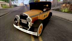 Ford Model A Taxi 1928 для GTA San Andreas